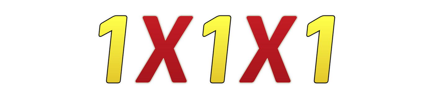 1x1x1
